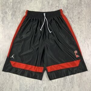 Nike Air Jordan Cincinnati Bearcats Shorts Mens Medium Black Basketball